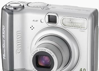Canon: анонс камеры PowerShot A520