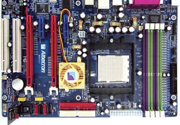 Albatron K8SLI motherboard: SLI always on and BIOS backed up