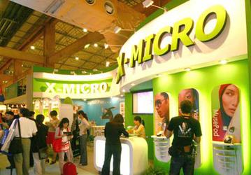 Стенд X-Micro на Computex 2005