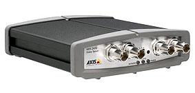 Видеосервер AXIS 241QA передает не только изображение, но и стереозвук