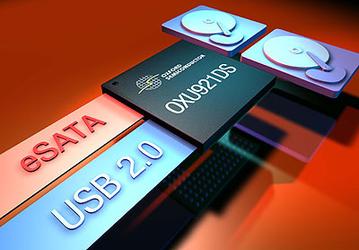 OXU921DS: мост USB-SATA для портативных накопителей