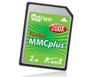 A-Data launches 4GB 200x MMCplus card