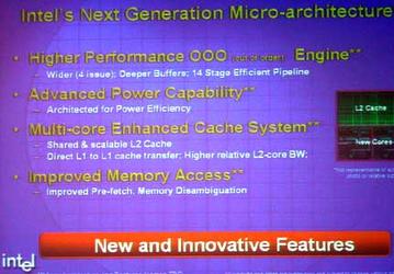 IDF San Francisco: Features Of New Micro-architecture