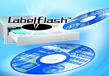 LabelFlash Technology to Challenge Lightscribe