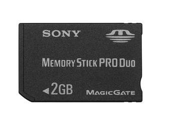 Карточки памяти Sony: 2 Гб за 200 долларов