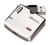 USB-накопитель Memorex Mega TravelDrive: эквивалент DVD в спичечной коробке
