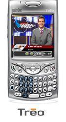 На устройства Palm Treo 650 приходит живое телевидение