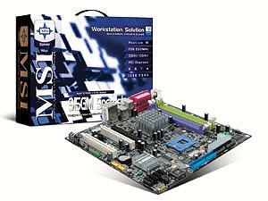MSI: выпуск материнских плат на Intel 915GM для десктопов и серверов