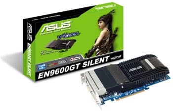 ASUS выпускает бесшумный ускоритель EN9600GT SILENT/HTDI/512M