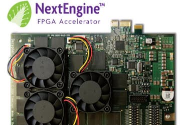 Ускоритель NextEngine по производительности равен 550 процессорам Intel Xeon, работающим на частоте 2,66 ГГц