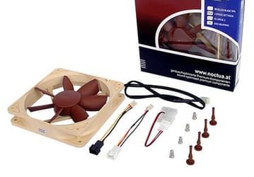 Noctua NF-S12B — тихий 120-мм вентилятор с оригинальной формой лопастей