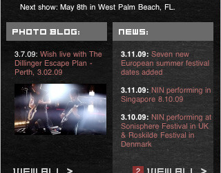 Apple вернула приложение Nine Inch Nails в App Store 
