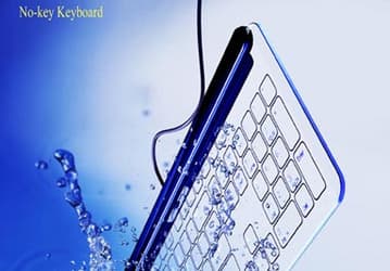 No-Key Keyboard: несуществующая стеклянная клавиатура без клавиш