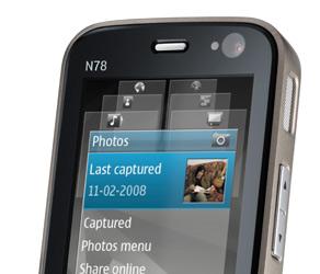 Nokia N78 - все интернет-сообщества на ладони