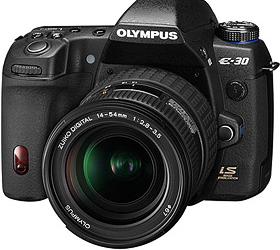 Olympus E-30: цифровая зеркальная камера среднего уровня системы Four Thirds