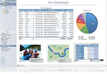 iWork’08 получил программу для работы с электронными таблицами