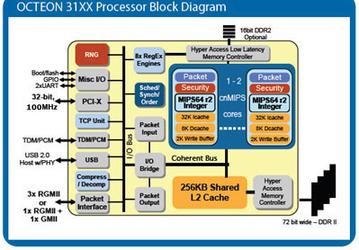 Cavium Networks Launches Single and Dual Core OCTEON Network Processors