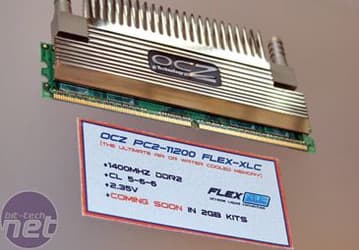 OCZ демонстрирует 1400-МГц модули DDR2-памяти 