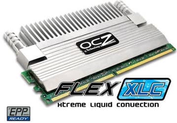 OCZ PC2-6400 FlexXLC Edition - модули памяти с возможностью водяного охлаждения