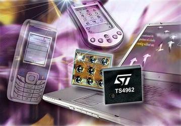 STMicroelectronics Unveils Audio Power Amplifier For Mobile Phones