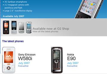 Sony Ericsson P1i, Sony Ericsson W580i и Nokia E90 будут доступны уже в июле