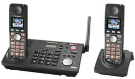 Panasonic: двухлинейный телефонный аппарат стандарта DECT 