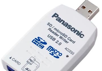 Panasonic готовит к выпуску устройство для работы с миниатюрными флэш-карточками
