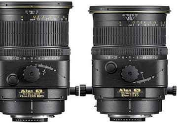 Nikon выпустила два объектива с функцией управления перспективой (PC-E)