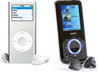PC Magazine: новый iPod nano лучше SanDisk Sansa e200