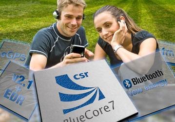 Специалисты CSR уместили в одной микросхеме Bluetooth, eGPS и FM