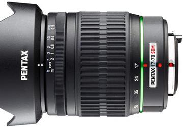 smc Pentax DA 17-70mm F4 AL [IF] SDM — штатный объектив с ультразвуковым приводом фокусировки для DSLR Pentax 