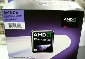 Phenom X3 8450e наконец-то поступает в продажу 