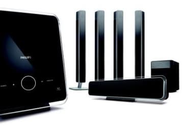 Philips демонстрирует домашний DVD-кинотеатр HTS9810