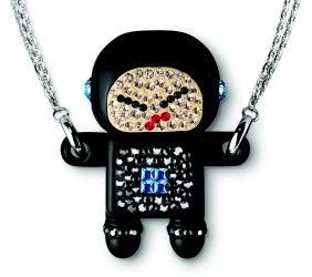 Philips и Swarovski: «Робот»-накопитель в качестве женского аксессуара