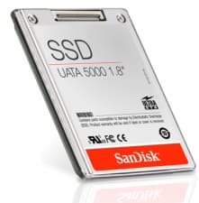 SanDisk Launches 32GB Solid State Drive To Replace Notebook HDDs