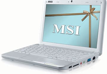 10" ноутбук MSI Wind U100, конкурент Eee PC, выпущен, названы цены   