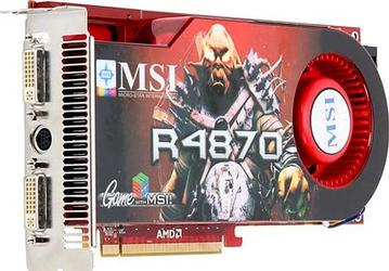 MSI предлагает фабрично разогнанный ускоритель на Radeon HD 4870 — R4870-T2D512-OC