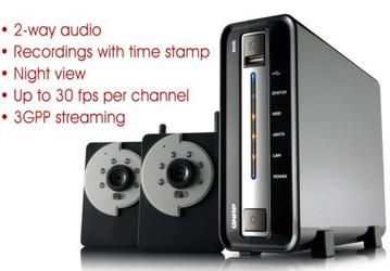 QNAP NVR-1012 — система видеонаблюдения для дома и офиса