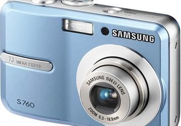 S760 и S860 — пополнение серии недорогих фотокамер Samsung 