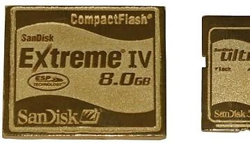 SanDisk: "флэшка" CompactFlash Extreme IV 8 Гб за 5000 долл.