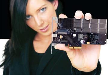 Fusion-io ioDrive – хранилище объемом до 320 Гб в форм-факторе платы расширения PCI Express