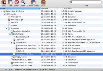 BetterZip 1.5 распаковывает архивы SIT