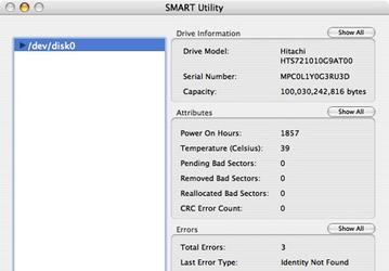 SMART Utility — новая утилита для мониторинга работы НЖМД