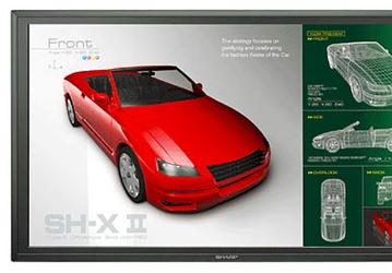 65-дюймовый ЖК-монитор Sharp PN-655