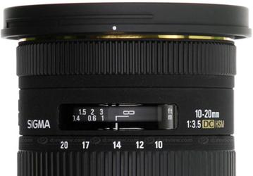 Sigma представила объектив SIGMA 10-20mm F3.5 EX DC HSM 