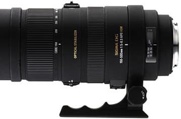 Телеобъектив Sigma APO 150-500mm f/5-6.3 DG OS HSM оснащен ультразвуковым мотором и стабилизатором