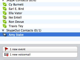 Доступна полноценная версия Skype 2.5 для Mac