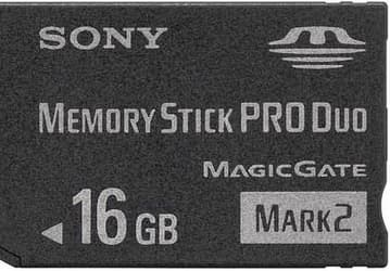 Sony анонсирует 16-ГБ карту Memory Stick PRO Duo