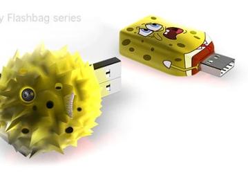 SpongeBob USB - концепт «флэшки-трансформера» 