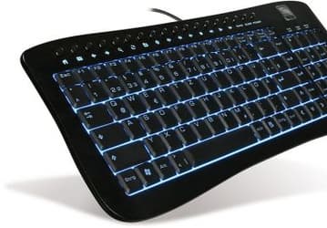 Speed-Link - стильная клавиатура Illuminated Dark Metal Keyboard